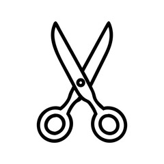Scissors Icon for Creativity and Crafting Topics