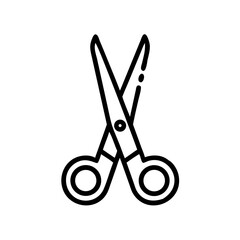 Scissors Icon for Creativity and Crafting Topics