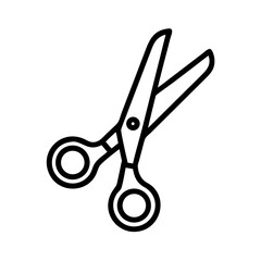 Scissors Icon for Creativity and Crafting Topics