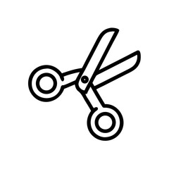 Scissors Icon for Creativity and Crafting Topics