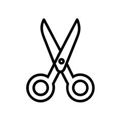 Scissors Icon for Creativity and Crafting Topics
