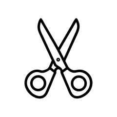 Scissors Icon for Creativity and Crafting Topics