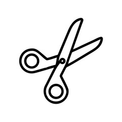Scissors Icon for Creativity and Crafting Topics