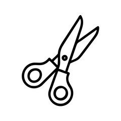 Scissors Icon for Creativity and Crafting Topics