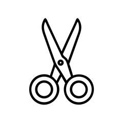 Scissors Icon for Creativity and Crafting Topics