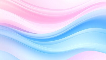 Abstract Pink and Blue Flowing Waves Background. Elegant abstract background with pink and blue waves.