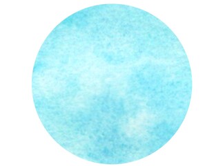 水彩　にじみ　丸