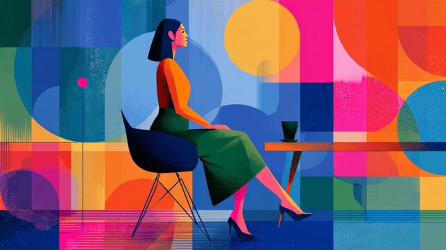 bold branding, bold colors in business. High‑contrast, saturated color palettes that immediately grab attention in digital and social feeds.