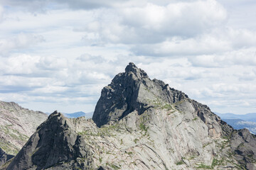 view of the mountains of the Ergaki Nature Park