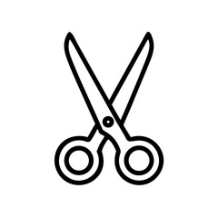 Scissors Icon for Creativity and Crafting Topics