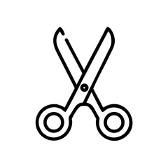 Scissors Icon for Creativity and Crafting Topics