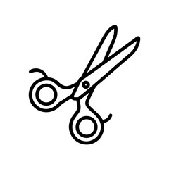 Scissors Icon for Creativity and Crafting Topics