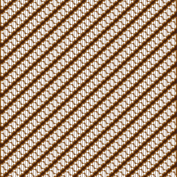 Batik Parang Of Indonesia Vector Image
