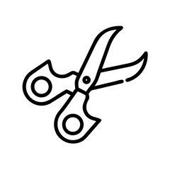 Scissors Icon for Creativity and Crafting Topics