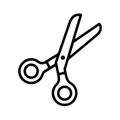 Scissors Icon for Creativity and Crafting Topics