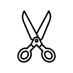 Scissors Icon for Creativity and Crafting Topics