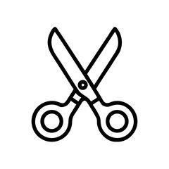 Scissors Icon for Creativity and Crafting Topics