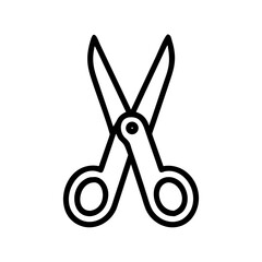 Scissors Icon for Creativity and Crafting Topics