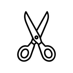 Scissors Icon for Creativity and Crafting Topics