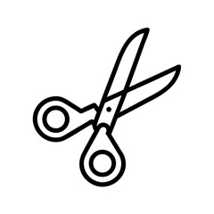 Scissors Icon for Creativity and Crafting Topics