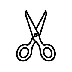 Scissors Icon for Creativity and Crafting Topics