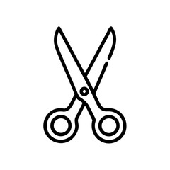Scissors Icon for Creativity and Crafting Topics