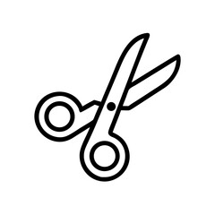 Scissors Icon for Creativity and Crafting Topics