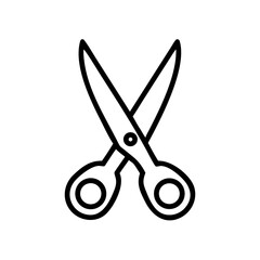 Scissors Icon for Creativity and Crafting Topics