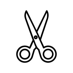 Scissors Icon for Creativity and Crafting Topics