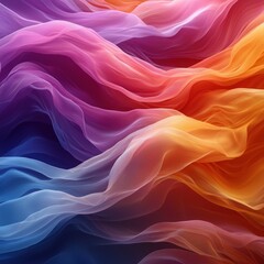 Fototapeta premium Abstract Neon Color Gradient Blurred Background with Dynamic Effect. Abstract Modern Dynamic Colors Gradient Background. Grainy Texture Background Style with Copy space. 