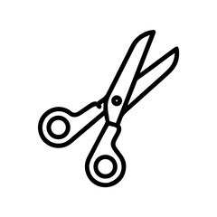 Scissors Icon for Creativity and Crafting Topics