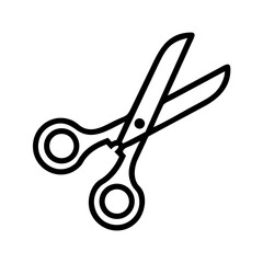Scissors Icon for Creativity and Crafting Topics