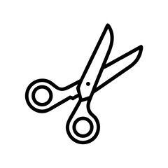 Scissors Icon for Creativity and Crafting Topics
