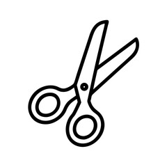 Scissors Icon for Creativity and Crafting Topics