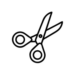 Scissors Icon for Creativity and Crafting Topics