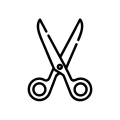 Scissors Icon for Creativity and Crafting Topics