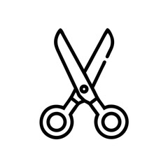 Scissors Icon for Creativity and Crafting Topics