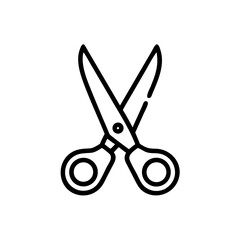 Scissors Icon for Creativity and Crafting Topics