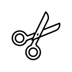 Scissors Icon for Creativity and Crafting Topics