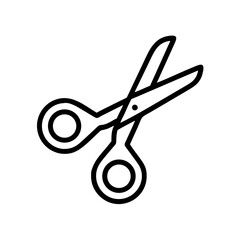 Scissors Icon for Creativity and Crafting Topics