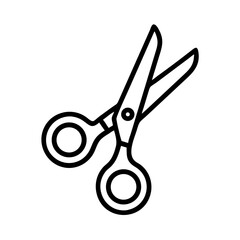 Scissors Icon for Creativity and Crafting Topics