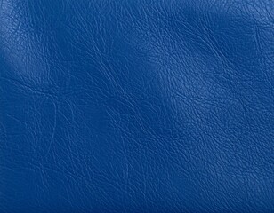 Close-up of deep blue leather-like material