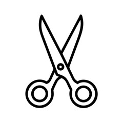 Scissors Icon for Creativity and Crafting Topics