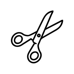 Scissors Icon for Creativity and Crafting Topics
