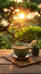 Fototapeta premium still life in the garden 