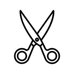 Scissors Icon for Creativity and Crafting Topics