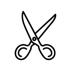 Scissors Icon for Creativity and Crafting Topics
