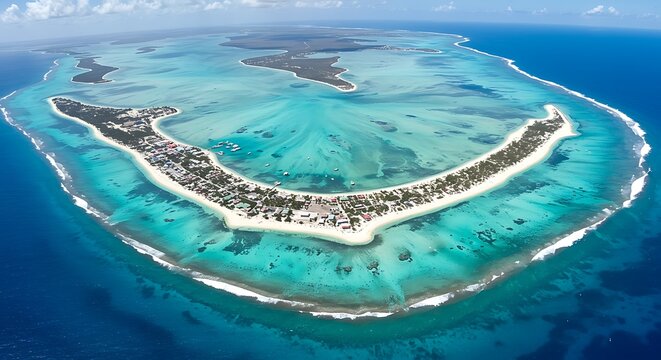 Photography spotlight: An aerial view of Grand Roque Los Roques Venezuela