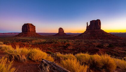 Monument Valley at sunrise