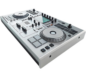 Professional DJ controller with sleek modern design for dynamic music creation and performance. © Youru